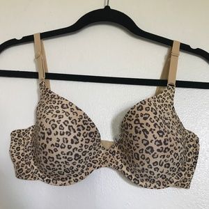 Black and Tan Cheeta Print Bra